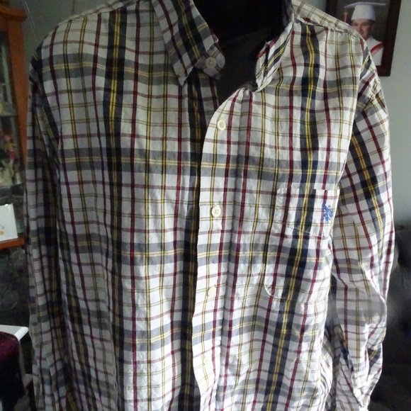 US POLO ASSN. MENS BUTTON DOWN SHIRT SIZE XL - Picture 1 of 1